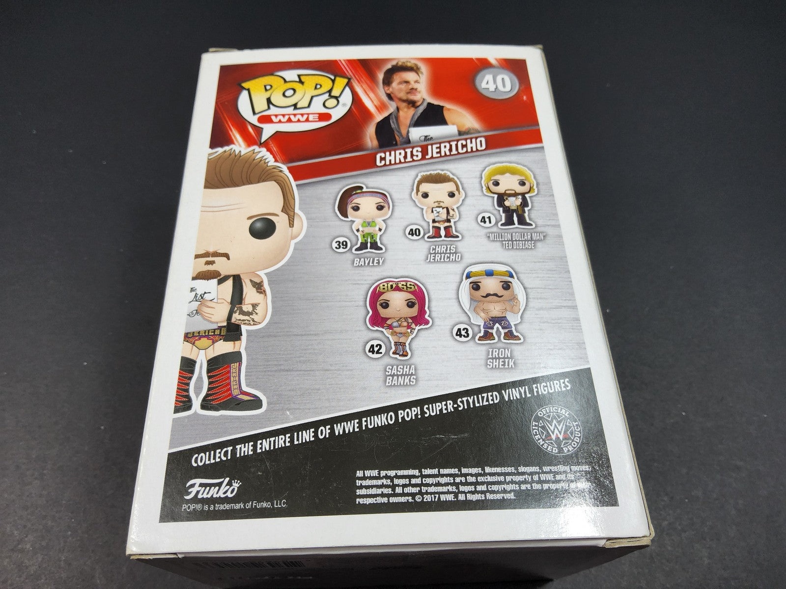 Chris Jericho #40 - WWE  -  Funko Pop! Vinyl + Free Protector