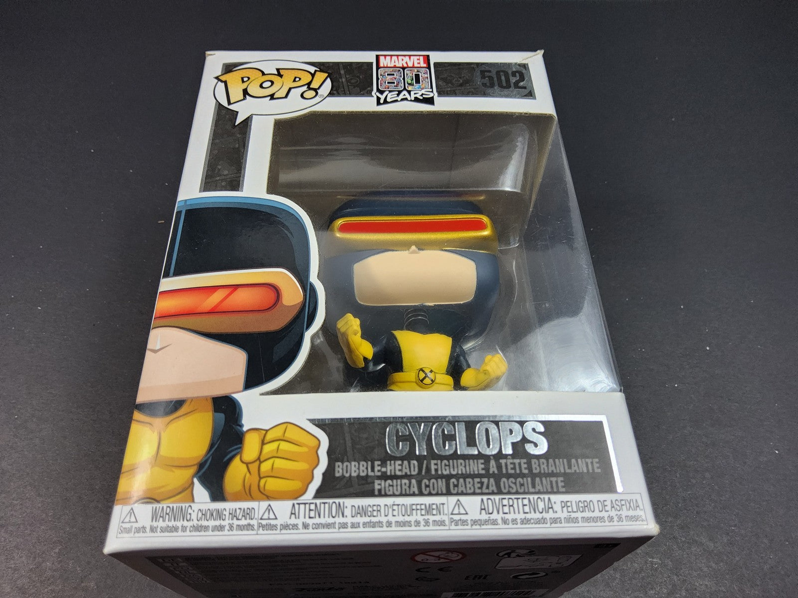 Cyclops #502 Marvel X-Men -  Funko Pop! Vinyl + Free Protector
