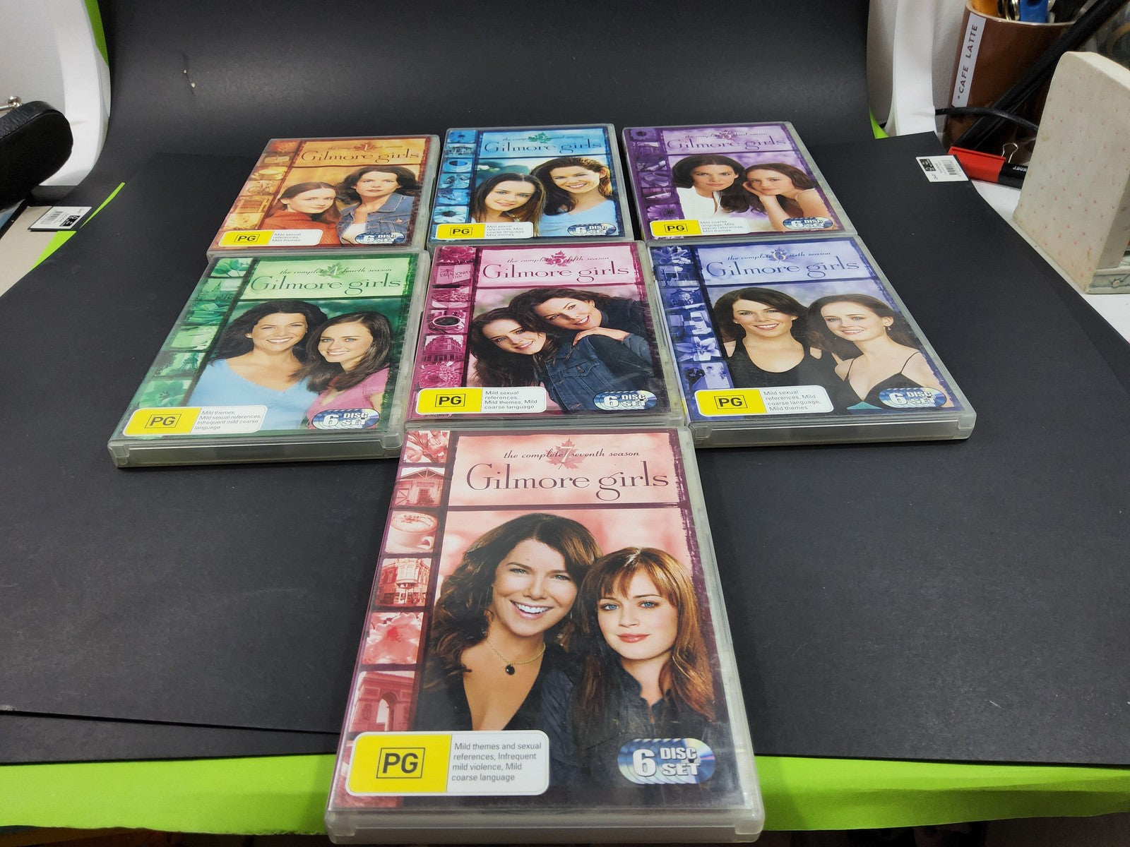 Gilmore Girls The Complete Series Seasons 1-7 DVD Region 4 plus Free Postage