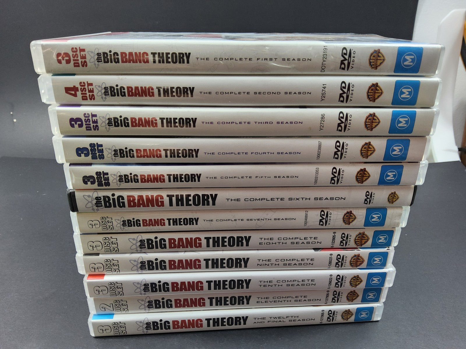 The Big Bang Theory Complete Series 1-12 Region 4 Bundle Including Free Postage