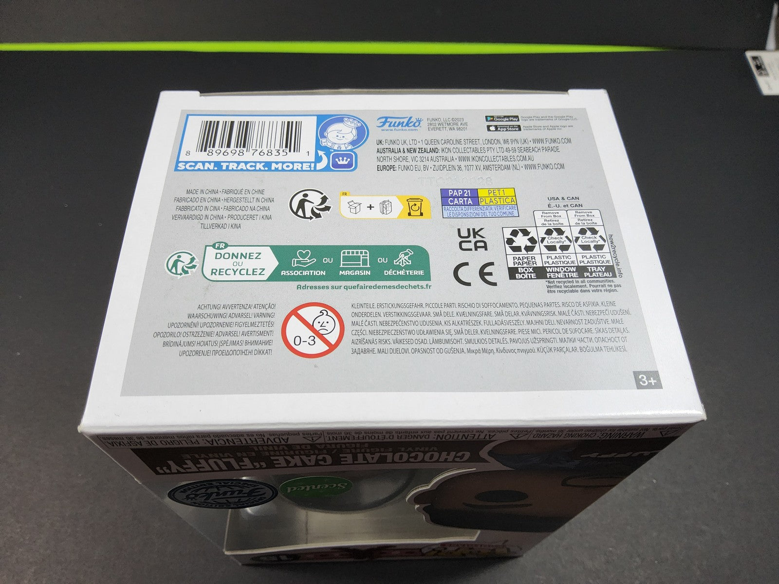 Chocolate Cake "Fluffy" (Scented) #15  -  Funko Pop! Vinyl + Free Protector