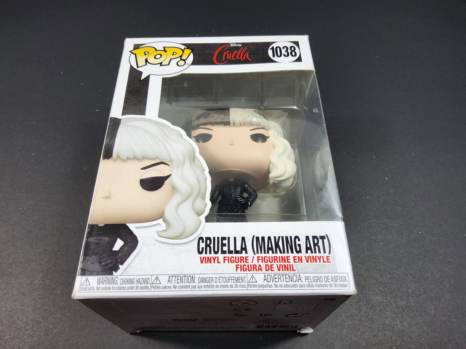 Cruella (Making Art) #1038-Disney Cruella  -  Funko Pop! Vinyl + Free Protector