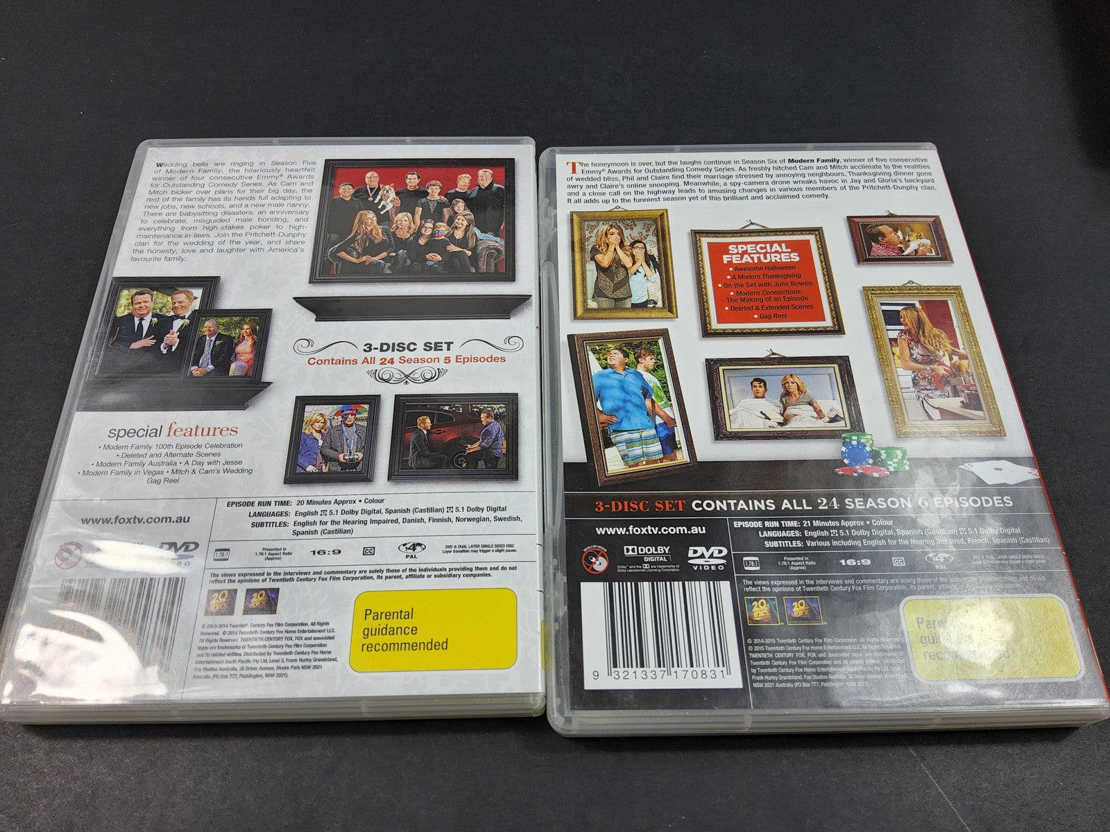 Modern Family Season 1-8 DVD Bundle Including Free Postage