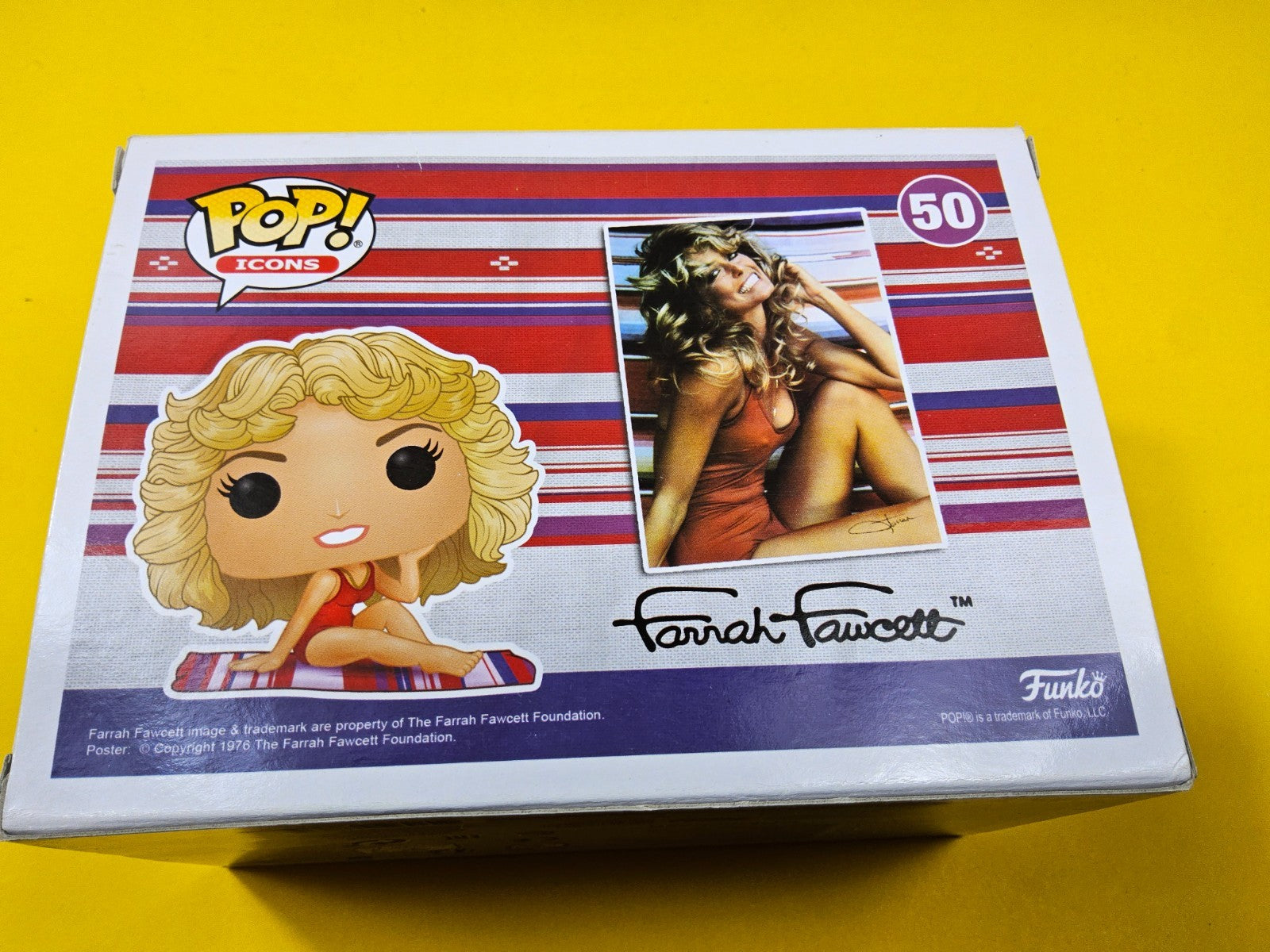 Farrah Fawcett #50 -  POP! Vinyl -  Including Free Protector