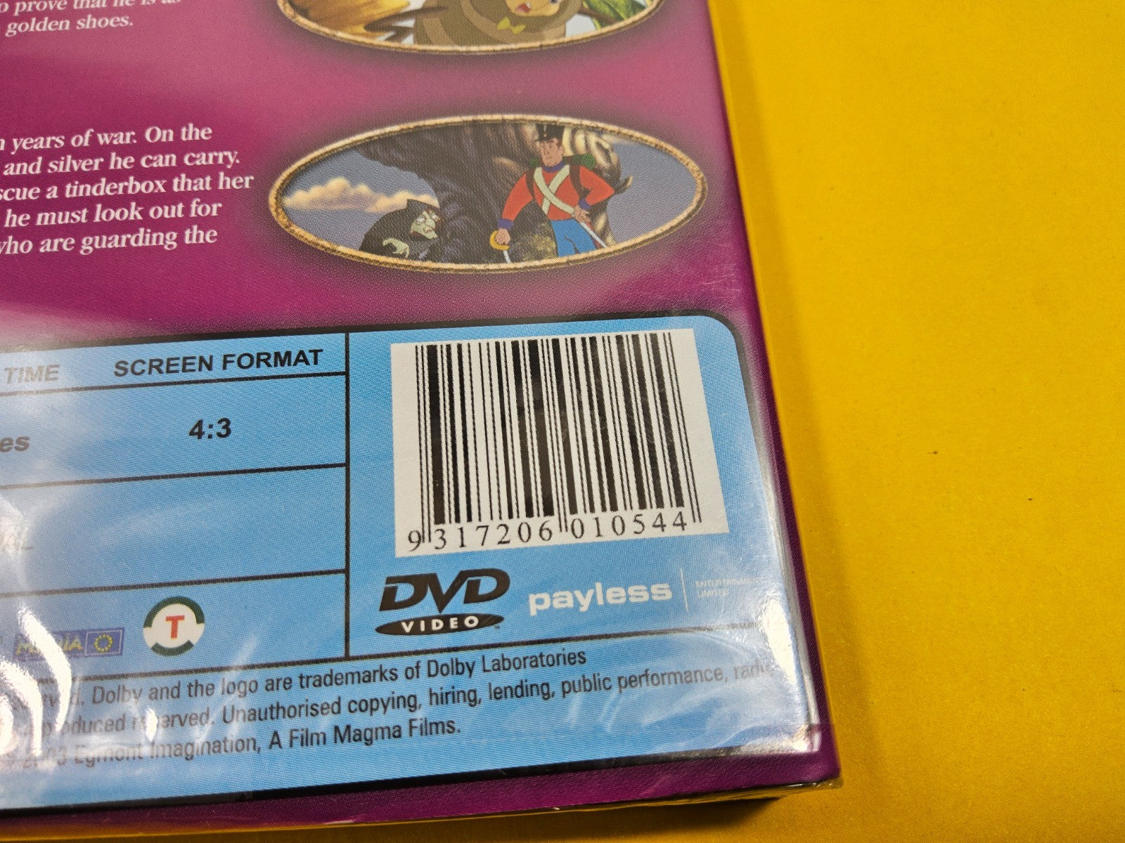 The Wild Swans  DVD -  Region 4 - Brand New -  includes Free Postage